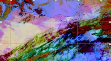 طقس مستقر.. خرائط الأقمار الصناعية ترصد سحبًا منخفضة فوق سيناء وأجواء مشمسة بالمحافظات